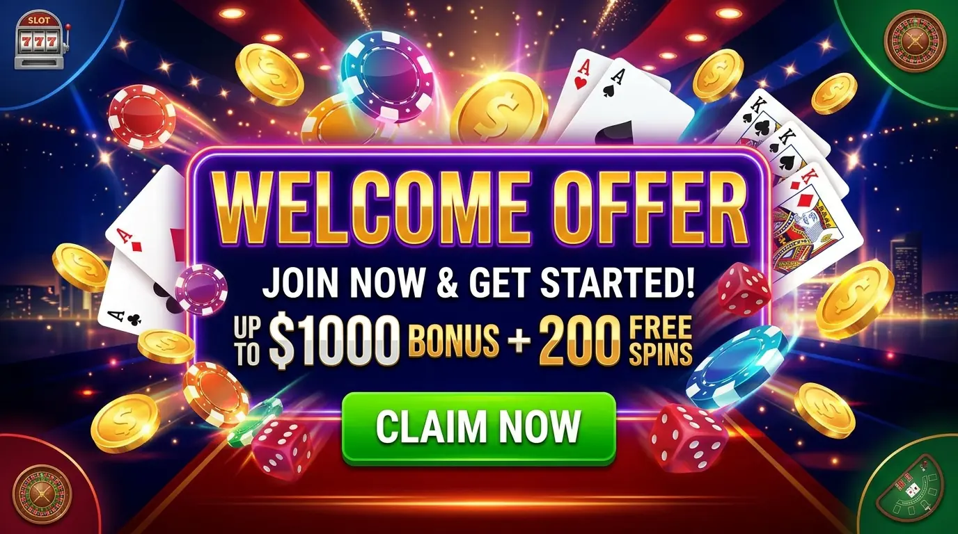 Luckster welcome offer